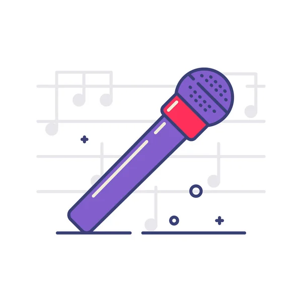 Instrumentos musicales iconos — Vector de stock