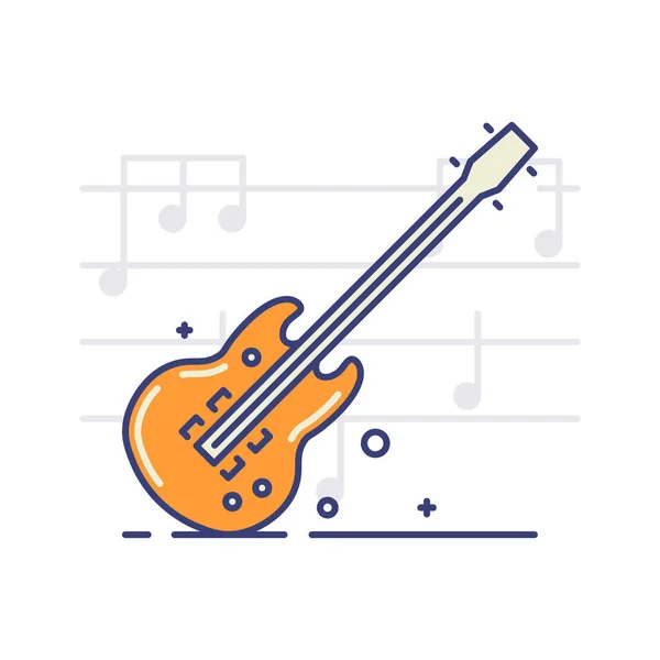 Hangszerek-ikonok — Stock Vector