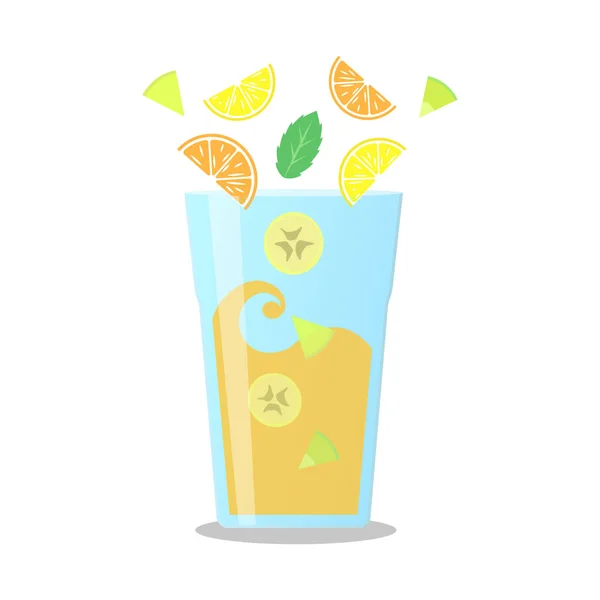 Illustrazione icona Smoothie — Vettoriale Stock