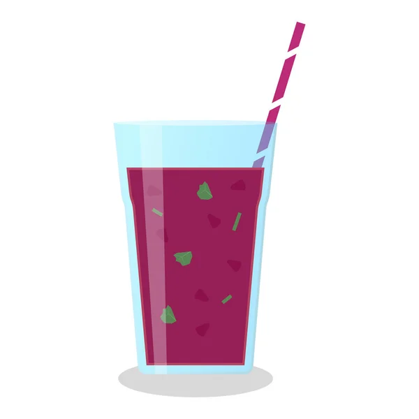 Illustrazione icona Smoothie — Vettoriale Stock