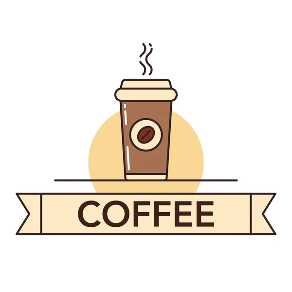 Icones de café ilustração — Vetor de Stock