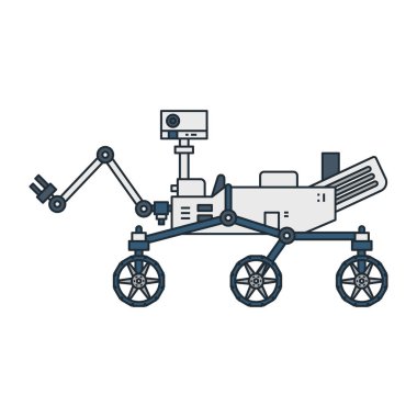 Uzay Tema illüstrasyon