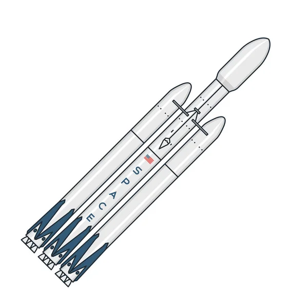 Ilustración del tema espacial — Archivo Imágenes Vectoriales