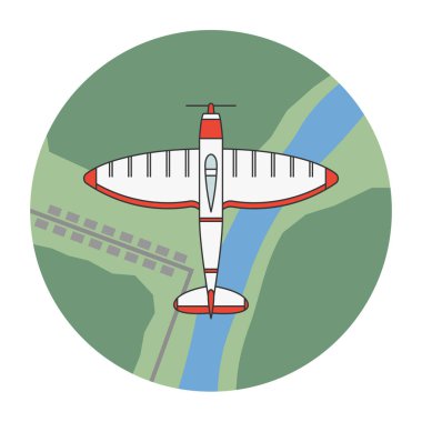 Uçak Tema simgeleri