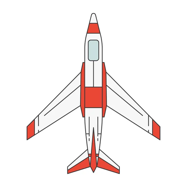 Ícones temáticos de aeronaves — Fotografia de Stock