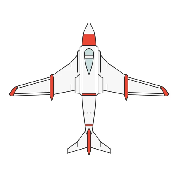 Ícones temáticos de aeronaves — Fotografia de Stock