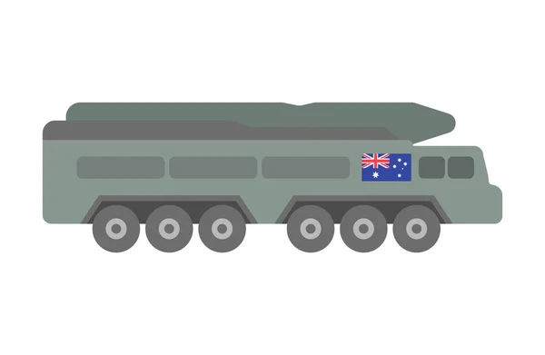Illustration de machines militaires — Image vectorielle