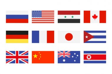 Contry flag illustrtion