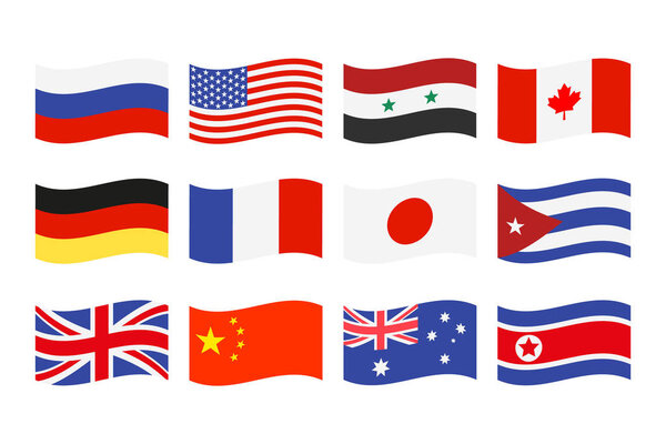 Иллюстрация флага Контри
