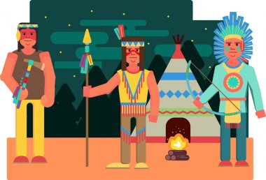 Yerli Amerikalılar ve vahşi batı Tema