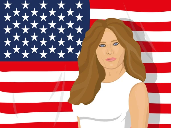 EUA Primeira-dama . — Fotografia de Stock