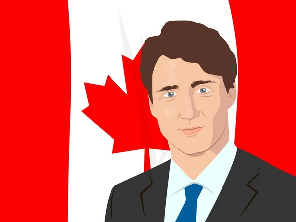 Předseda vlády Kanady — Stockový vektor