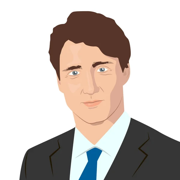 Kanadas premiärminister — Stock vektor