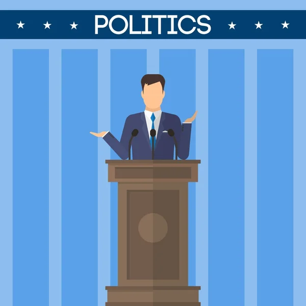 Θέμα εκλογές ΗΠΑ — Διανυσματικό Αρχείο