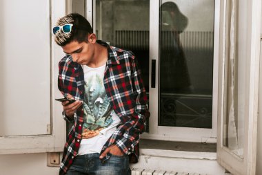 genç adam, insanlar