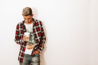 genç adam, insanlar