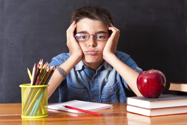 Bambino nella scuola — Foto Stock