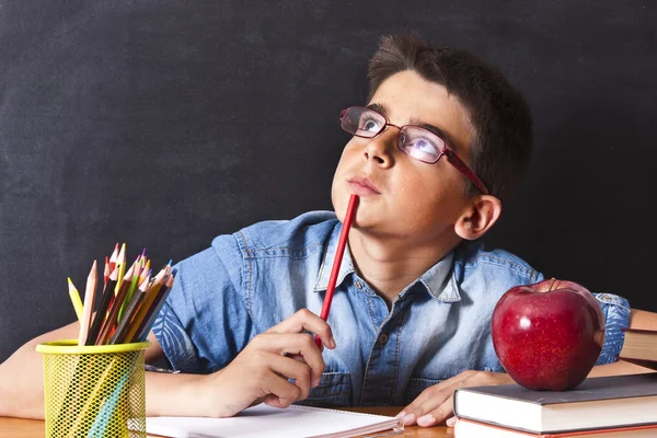 Barn i skolan — Stockfoto