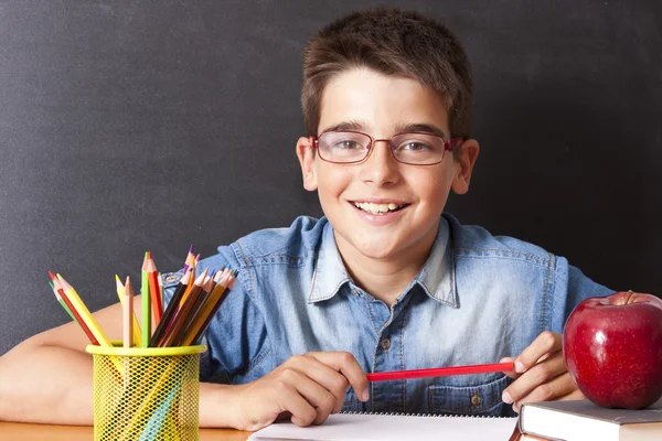 Barn i skolan — Stockfoto