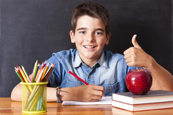 Child in the school — Stock Photo, Image