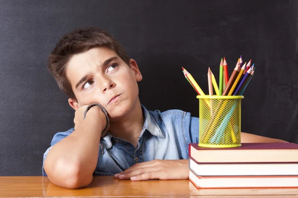 Bambino nella scuola — Foto Stock