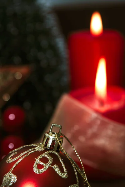 Background christmas decoration — Stock Photo, Image