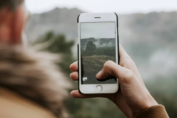 Telefono cellulare della fotocamera — Foto Stock