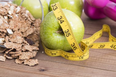 diyet ve sağlıklı yaşam kavramı