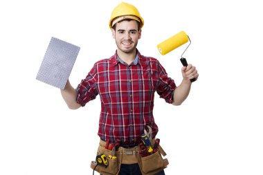 Oluşturucu, işçi ve profesyonel İnşaat