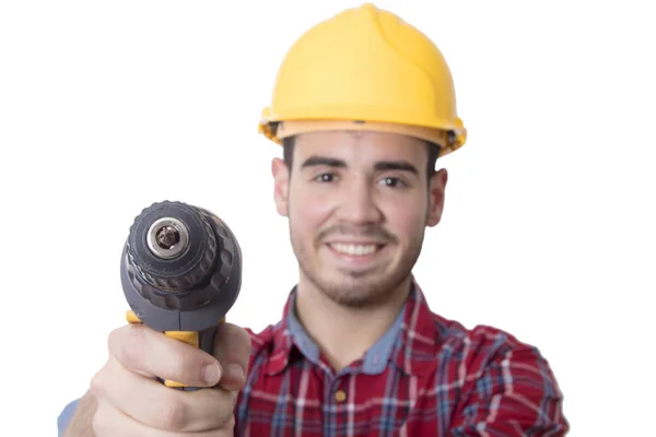 Constructor, trabajador y construcción profesional —  Fotos de Stock