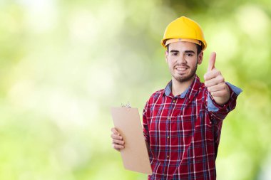 İnşaat işçisi profesyonel