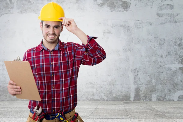 Trabajador de la construcción profesional —  Fotos de Stock