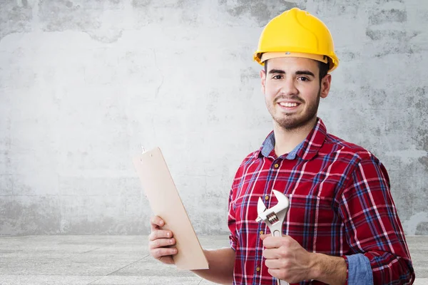 Trabajador de la construcción profesional —  Fotos de Stock