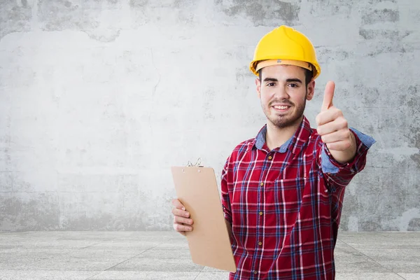 Construction worker professional — Stock Photo, Image