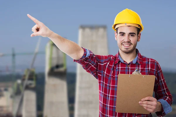 Trabajador de la construcción profesional —  Fotos de Stock