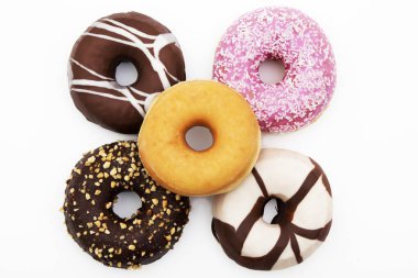 çörek taze yığınları