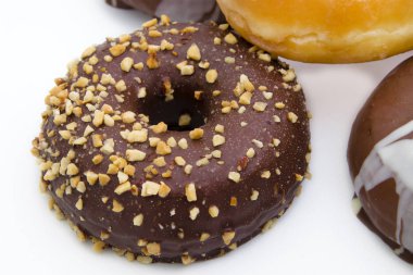 çörek taze yığınları