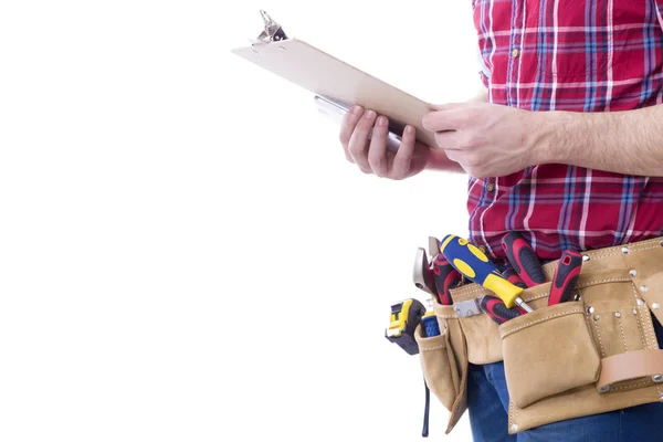 Trabajador de la construcción — Foto de Stock