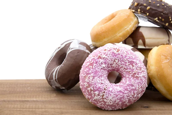 Donut, maaltijden en snack — Stockfoto