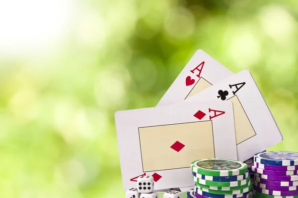 Las cartas de poker —  Fotos de Stock