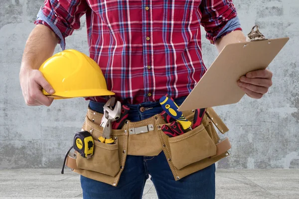 Werknemer van de bouw — Stockfoto