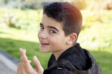 genç çocuk portresi