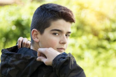 genç çocuk portresi