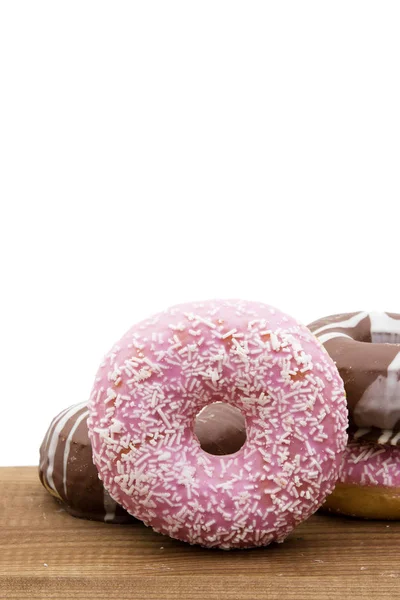 Donuts, Snacks und Kuchen — Stockfoto