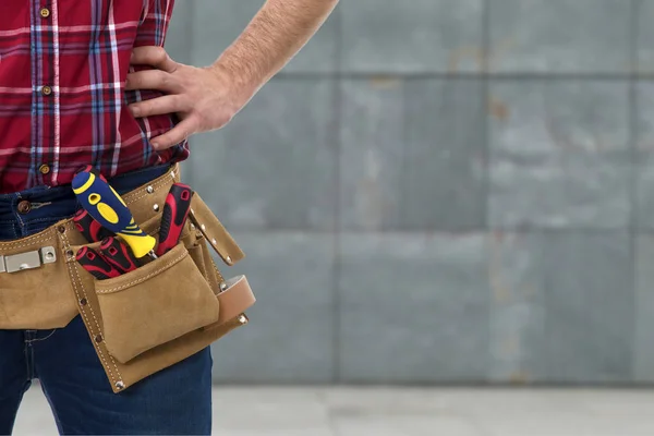 Worker with tools — Stock Photo, Image