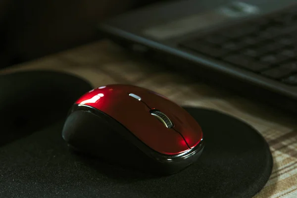 Mouse del computer wireless — Foto Stock