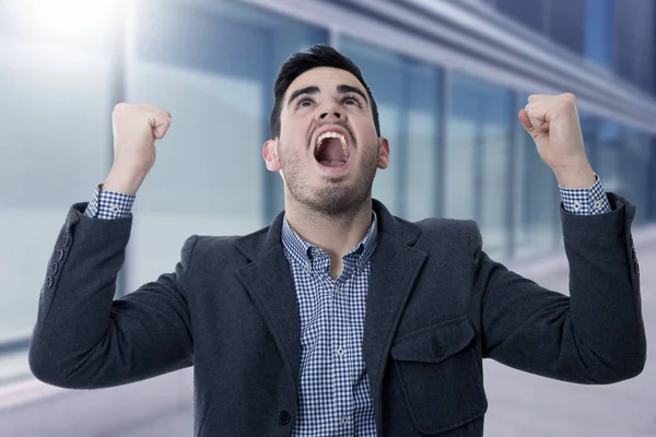 Hombre joven de negocios — Foto de Stock