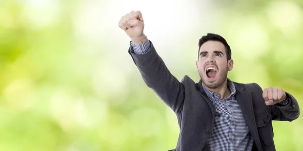 Empresários, conceito de sucesso — Fotografia de Stock