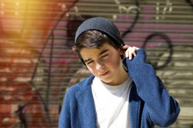 Bir çocuğun portresi.