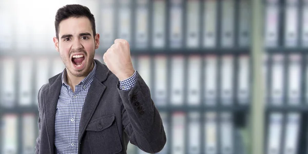 Expresión hombre de negocios — Foto de Stock